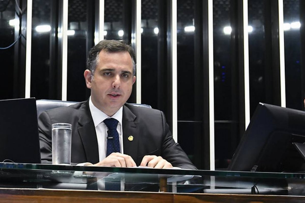 ['Anormalidade institucional', diz Pacheco sobre notícia-crime de Bolsonaro contra Moraes]