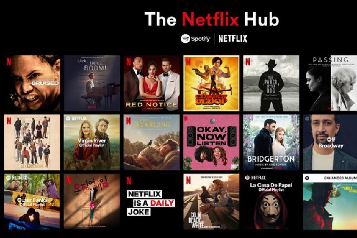[Spotify lança 'Netflix Hub' no Brasil com playlists de séries e filmes]