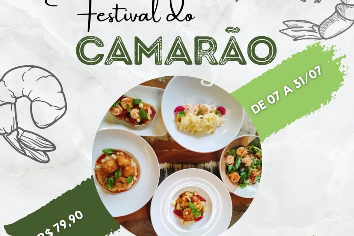 [Restaurante Maria Mata Mouro realiza o Festival do Camarão durante todo mês de julho!  ]