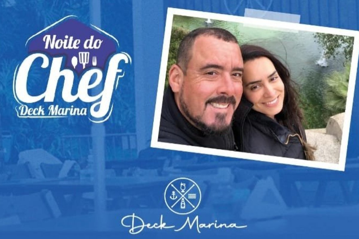 [Noite do Chef: Gegê Magalhães e Pri Cavalcante lançaram novo prato no Deck Marina! ]