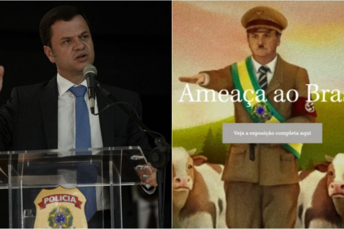[Ministro da Justiça manda PF investigar site que retrata Bolsonaro como nazista]