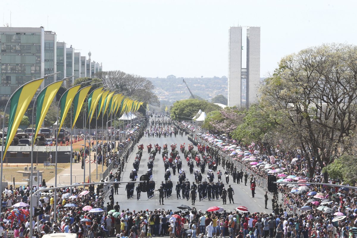 [Desfile do 7 de Setembro custará R$ 3,37 milhões ao Governo Federal]