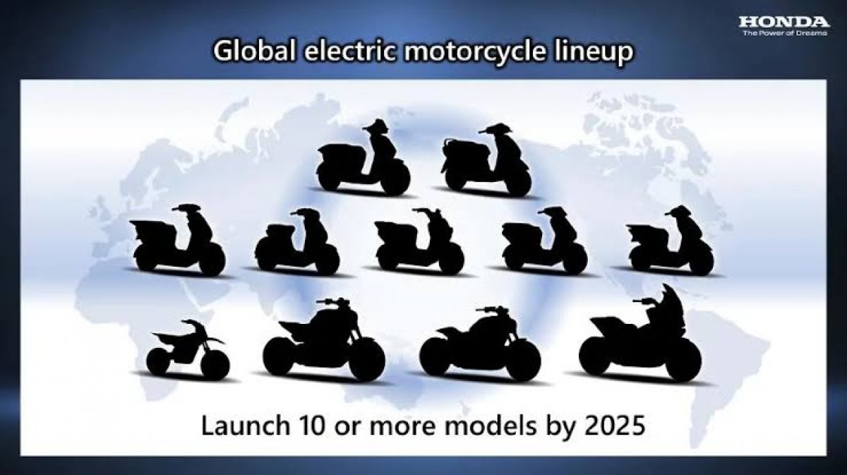 [Honda revela linha de motos elétricas que chega até 2025]