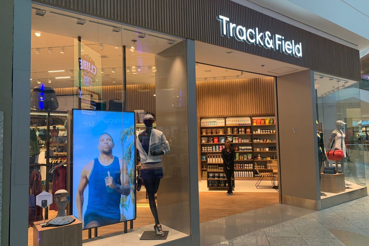 Salvador Shopping recebe Experience Store da Track&Field Michel Telles Farol da Bahia