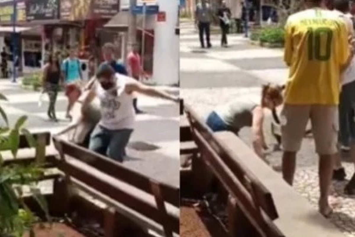 [Vídeo: mulher é agredida após dizer que Lula é 'ladão' em Franca (SP)]