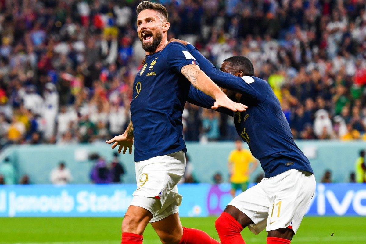 [Atual campeã, França vence Austrália por 4 a 1 em estreia na Copa do Mundo do Catar]
