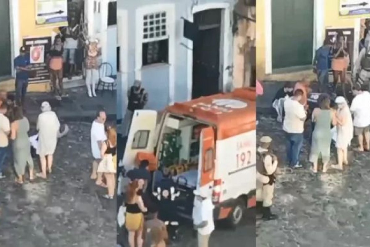 [Vídeo: Turista alemão é roubado e agredido no Pelourinho, em Salvador]