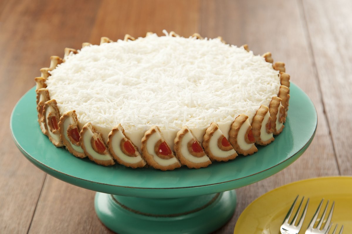 [Sobremesa para o Ano Novo: Torta Manjar com Tortinhas Cheesecake de Goiaba! ]