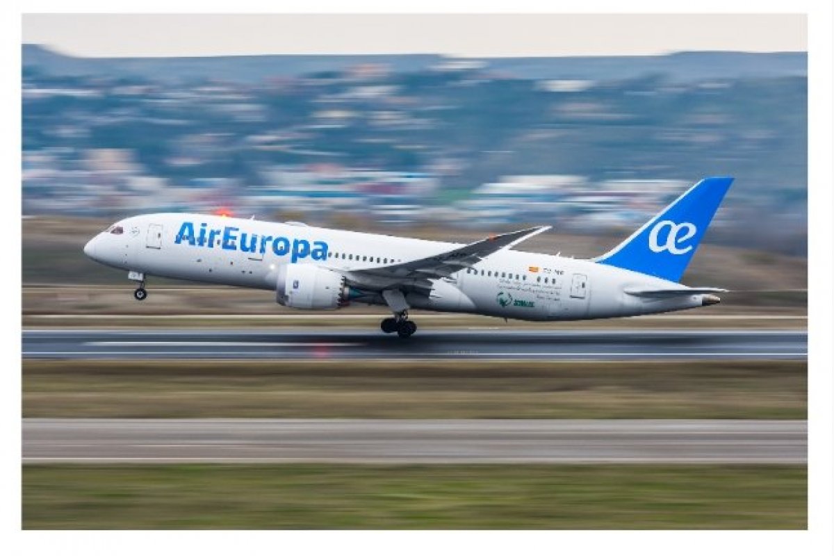[Air Europa cumpre plano de expansão da frota com a chegada de um novo Boeing 787! ]