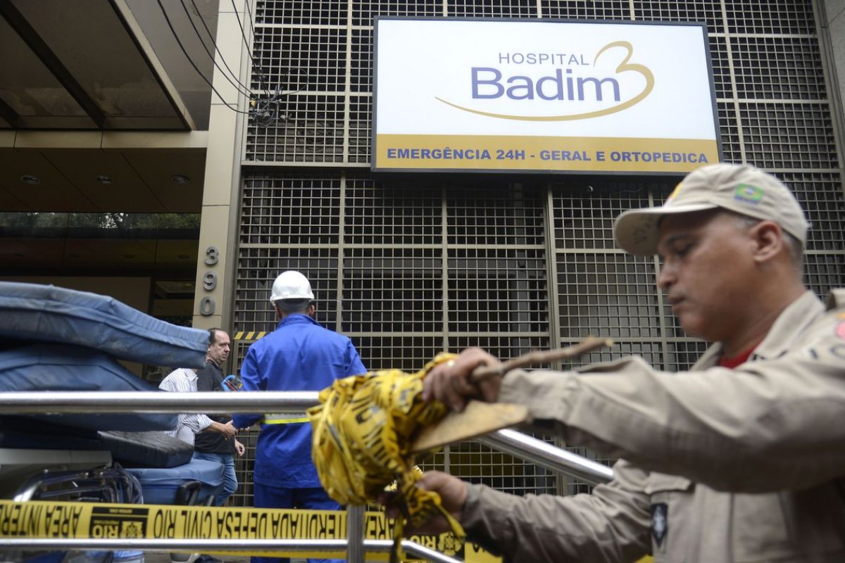 [Confirmada a morte da 22ª vítima de incêndio no hospital Badim, no Rio]