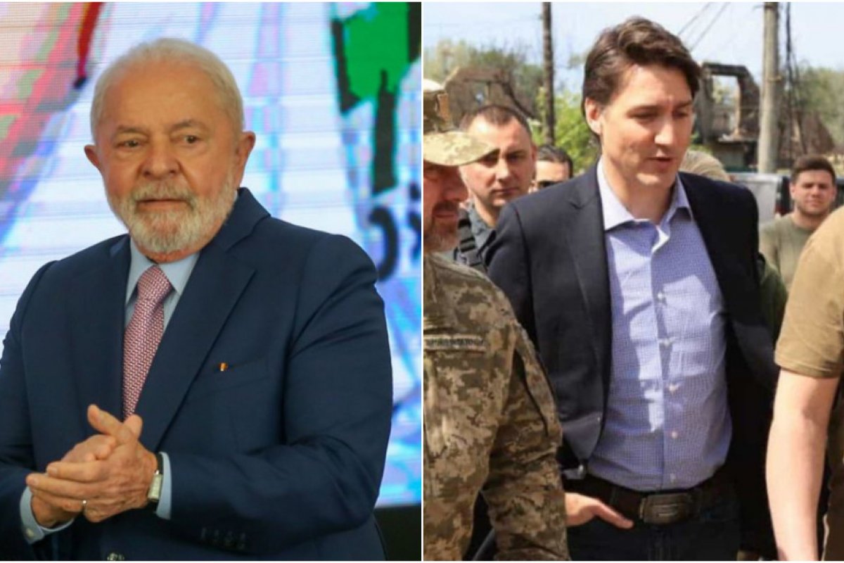 [Lula fala sobre guerra na Ucrânia e combate a mudanças climáticas com primeiro-ministro do Canadá]