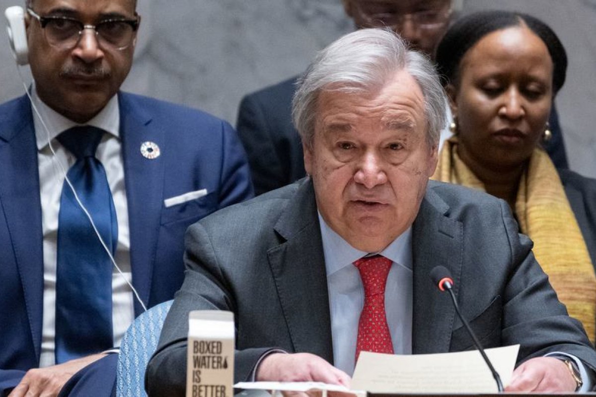 [Guterres pede diplomacia para resolução de conflitos durante Conselho de Segurança da ONU]