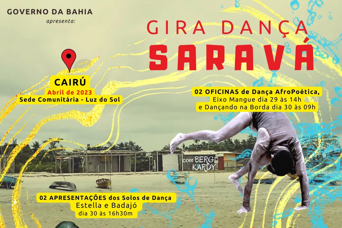 [Projeto Gira Dança SARAVÁ se apresenta em Cairú de Salinas (BA)]