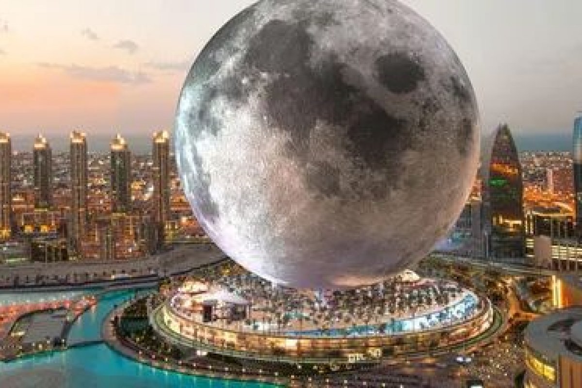 [Resort de Luxo com Lua Gigante pretende encantar eisitantes em Dubai]