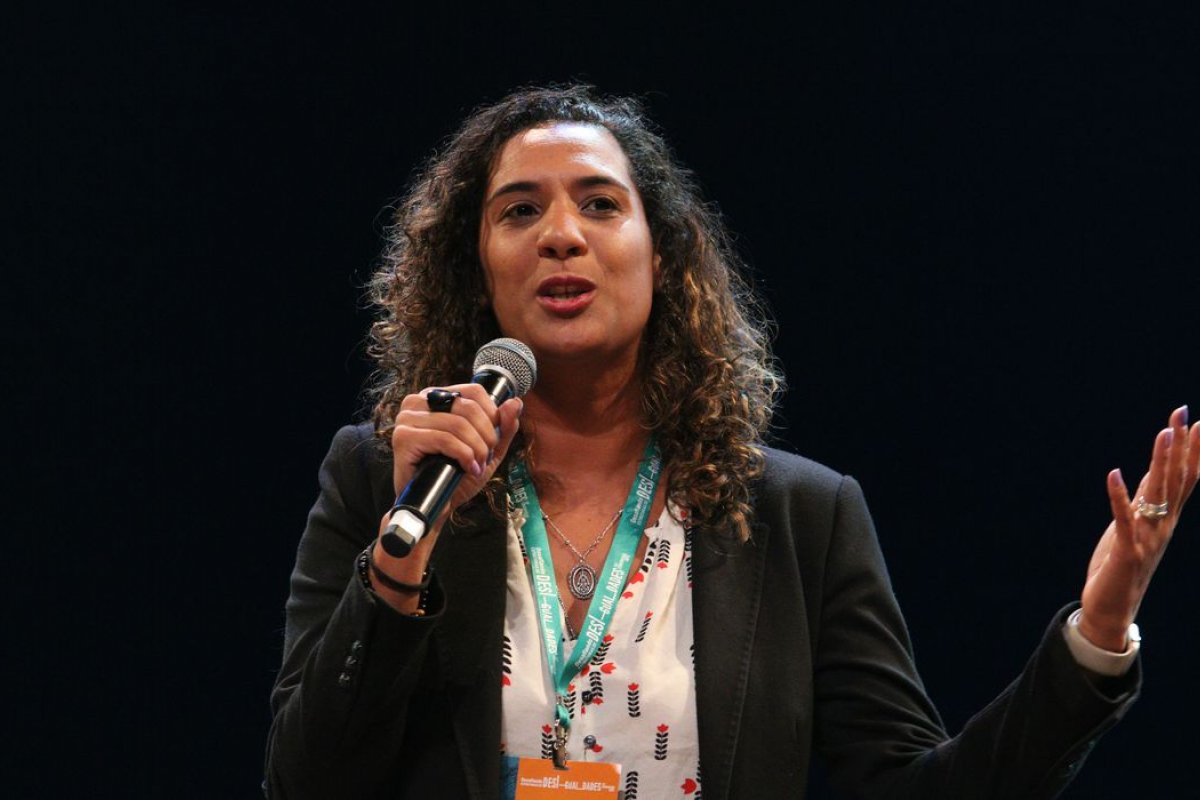 ['Cotas são sinônimo de justiça social', diz Anielle Franco durante congresso em Salvador ]