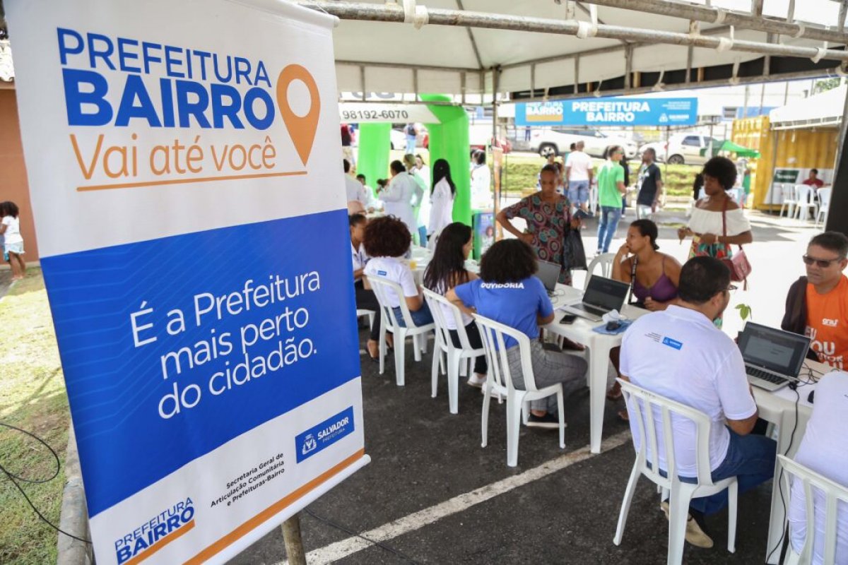 [Prefeitura de Salvador e TJ-BA promovem feira de serviços gratuitos no Pelourinho]