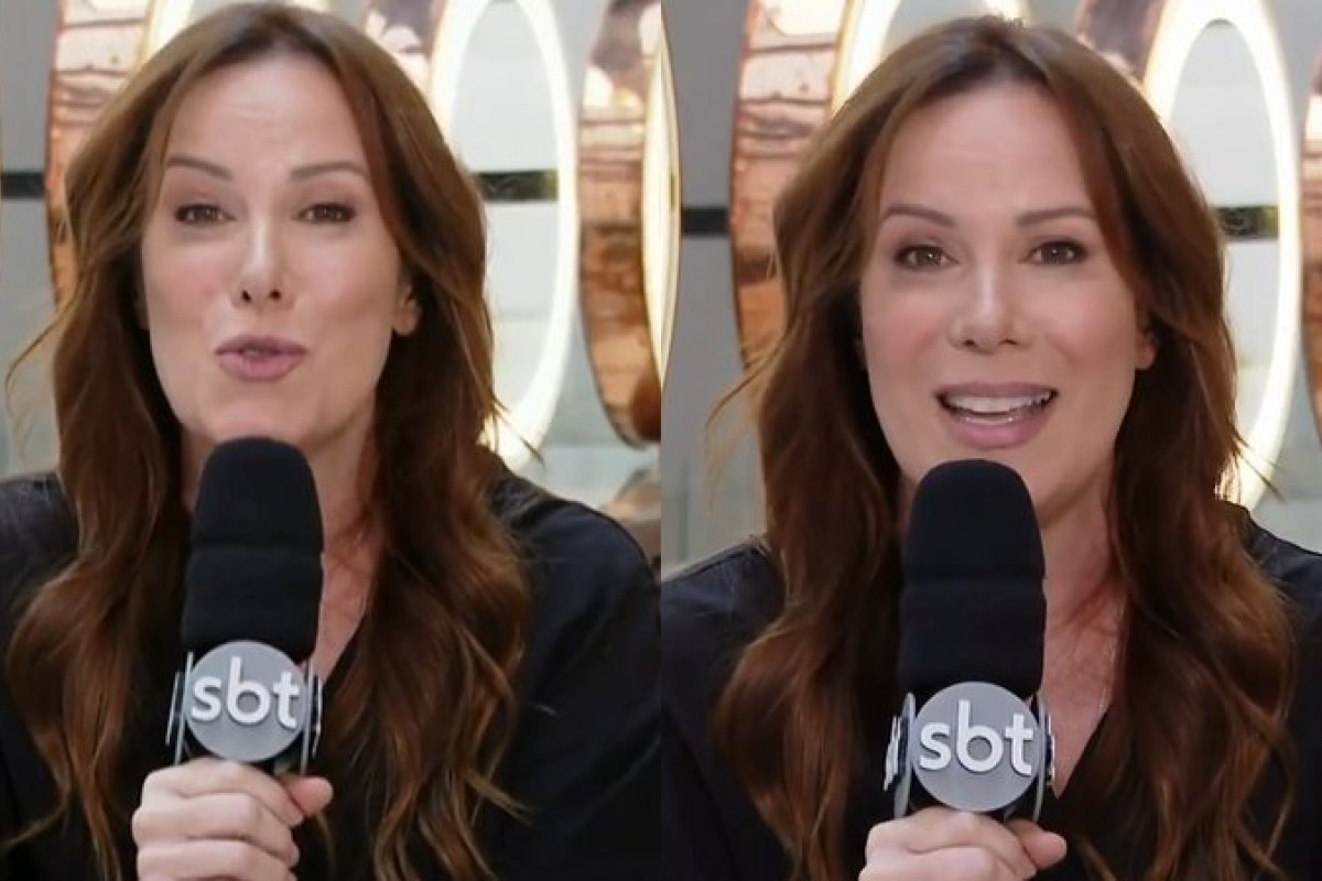 [Regina Volpato celebra retorno ao SBT! ]