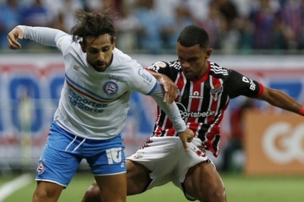 [Vídeo: Bahia perde para o São Paulo e se mantém na zona de rebaixamento ]