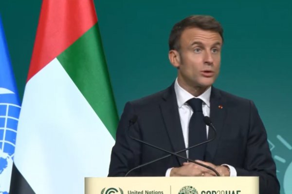 [Macron diz que é contra acordo entre União Europeia e Mercosul]