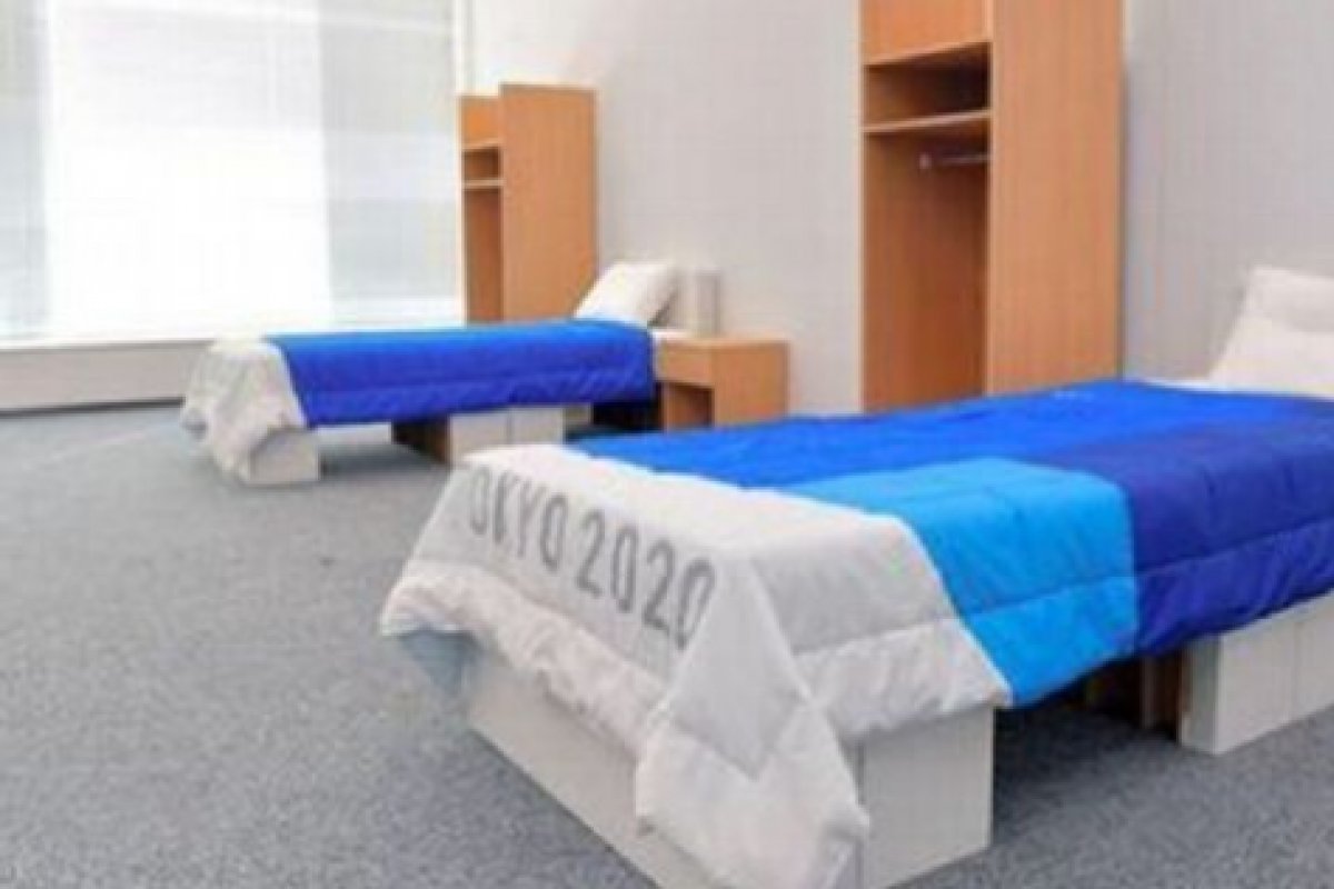 [Olimpíada de Tóquio traz novidade para atletas: 18 mil leitos recicláveis com camas de papelão]