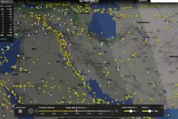 [Irã aumenta restrições de voos impostas depois do ataque de Israel]