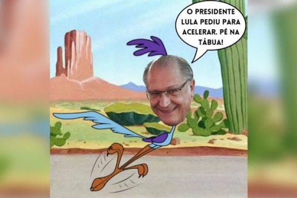 [“Pé na tábua” comenta Alckmin após cobrança de Lula]