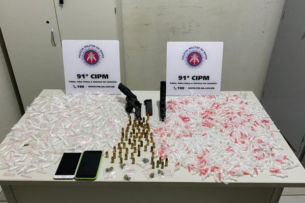 [Quatro homens são presos com armas e drogas em São José do Jacuípe (BA)]