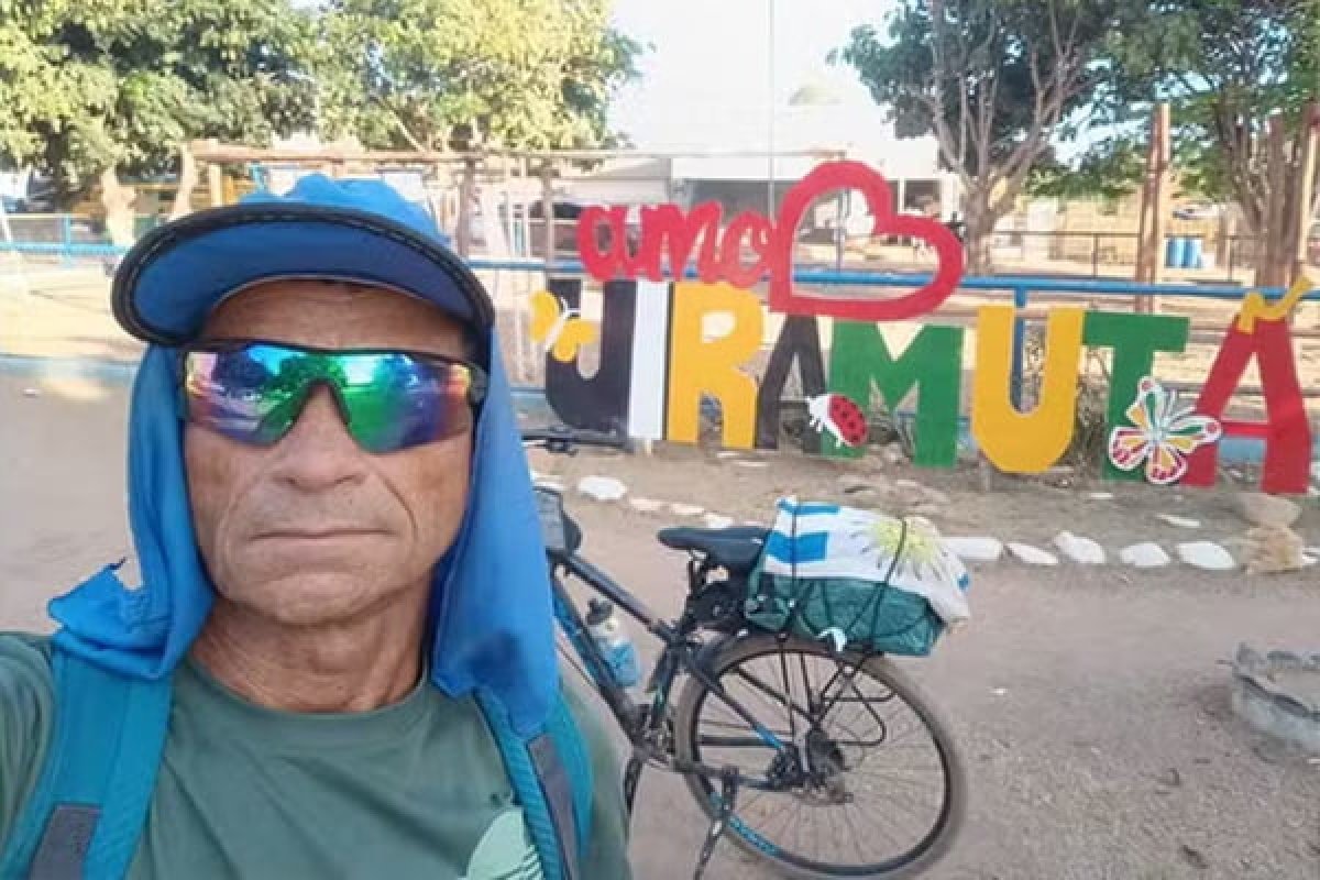 [Ciclista que atravessou o país desaparece próximo a fronteira com Essequibo]
