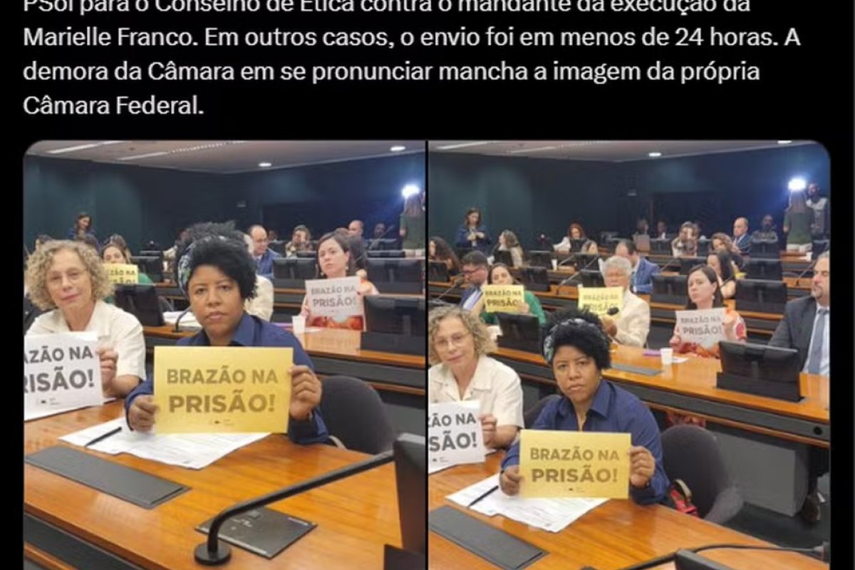 [Defesa de Chiquinho Brazão pede saída de deputada da relatoria de processo de cassação ]