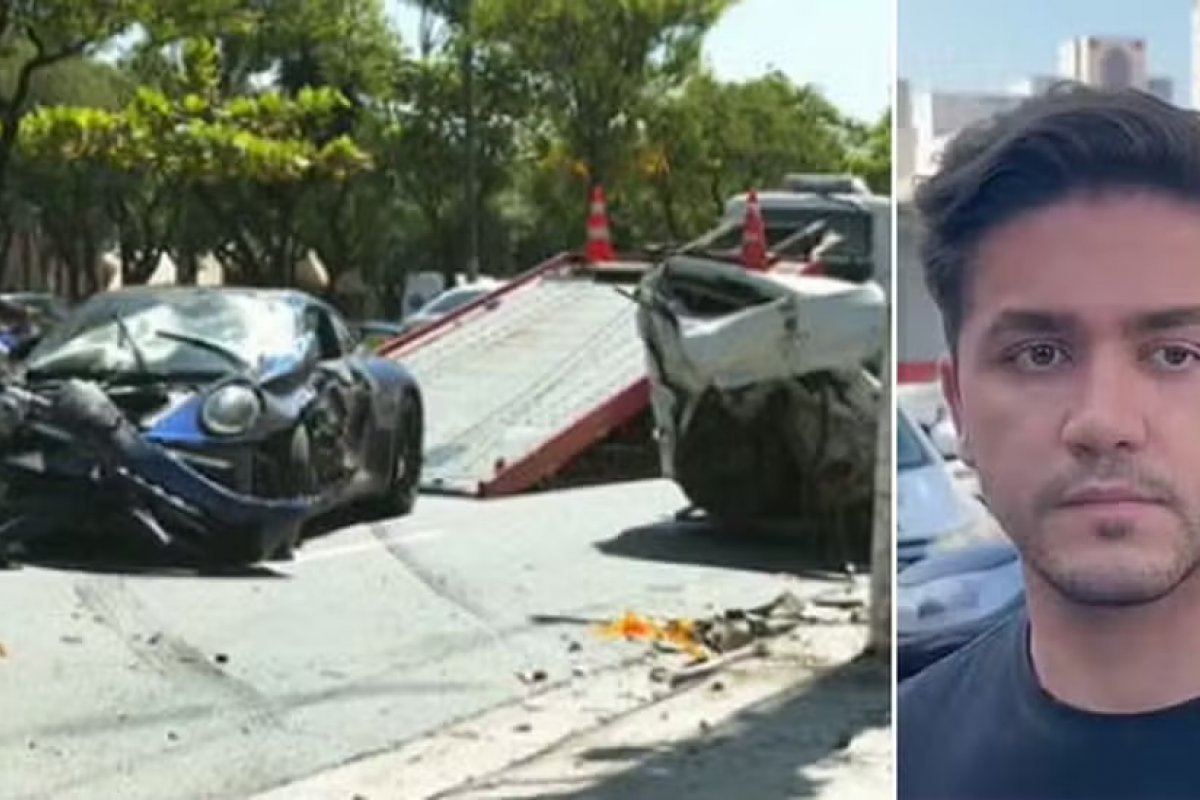 [Empresário acusado de matar motorista de app por dirigir Porsche em alta velocidade se entrega à polícia]