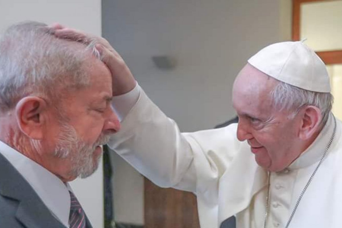 [Em encontro com o papa, Lula afirma: 