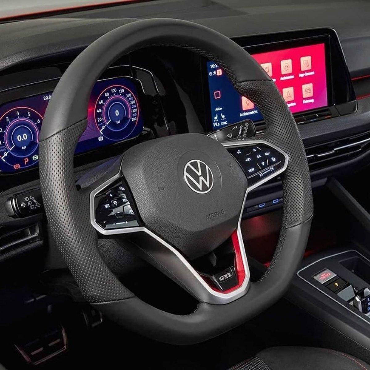 Revelamos o interior do novo Golf GTI Autos Farol da Bahia