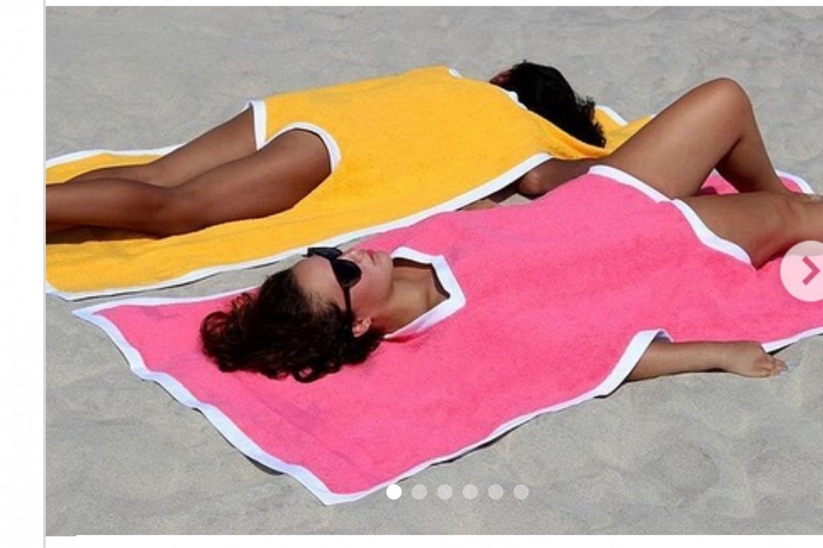 [Designer lança peça de moda praia que une o maiô (ou biquíni) à toalha ]