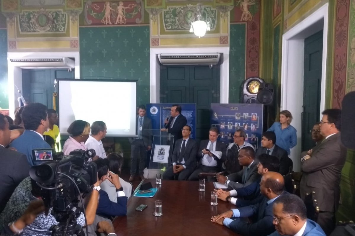 [ISS volta a ser tema de debate entre representantes da prefeitura e vereadores na Câmara Municipal de Salvador]