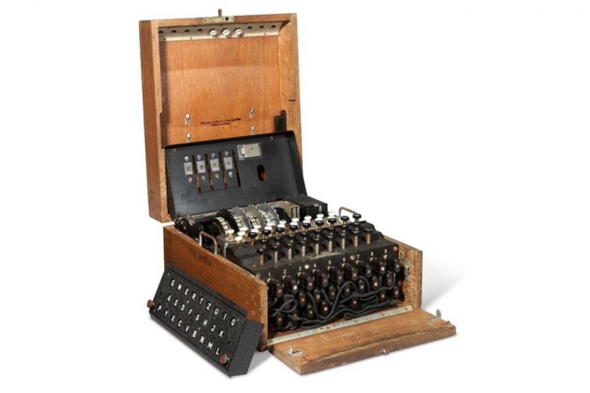 [Máquina de criptografia usada na Segunda Guerra Mundial é vendida por mais de R$ 2 milhões]