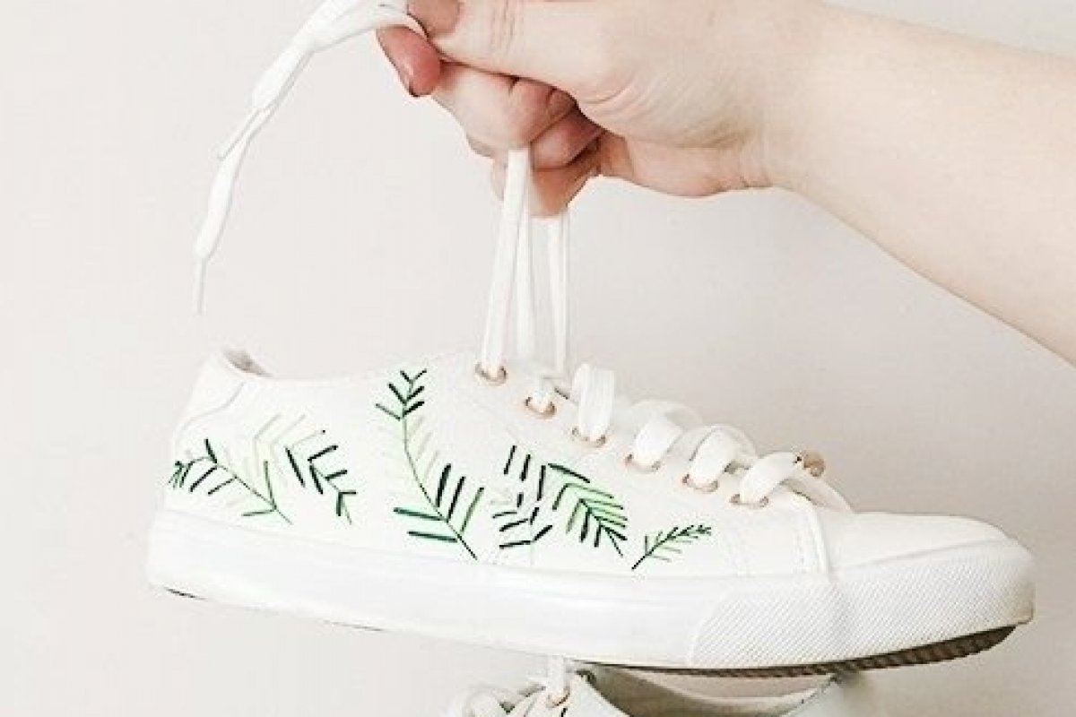 customizar tenis branco