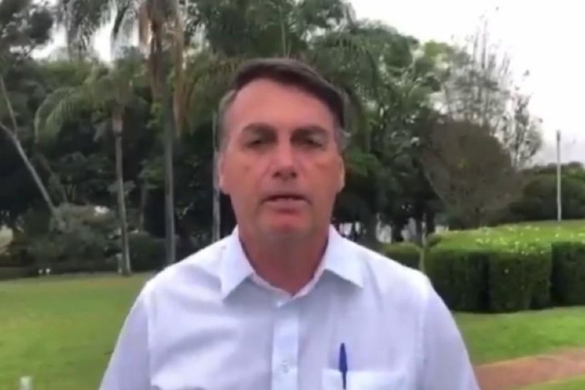 [Em vídeo, Jair Bolsonaro questiona OMS sobre economias quebradas]