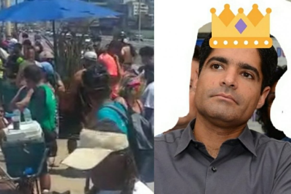 [Vídeo do Carvalho: O povo tá de saco cheio da “SIÊNSSIA” do prefeito. Ou será do Rei da Praia? ]