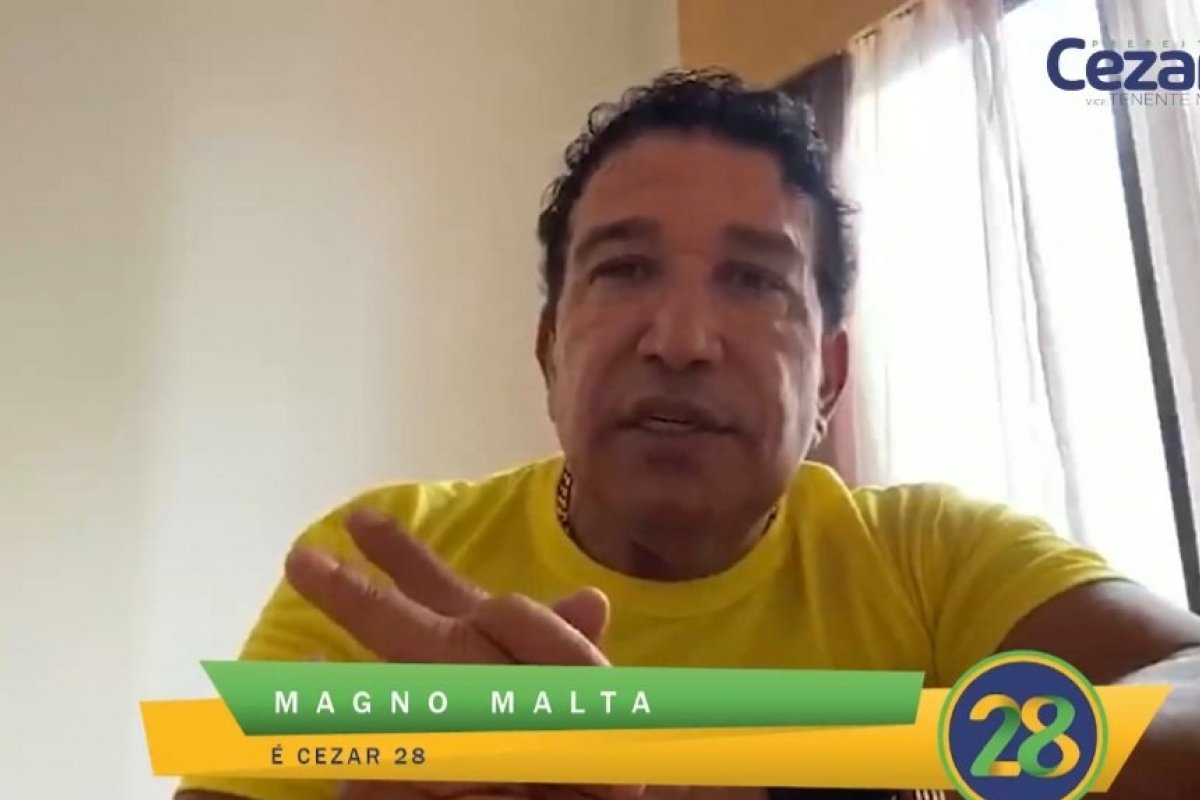 [Video: Cabo eleitoral de Bolsonaro, Magno Malta declara apoio a Cézar Leite]