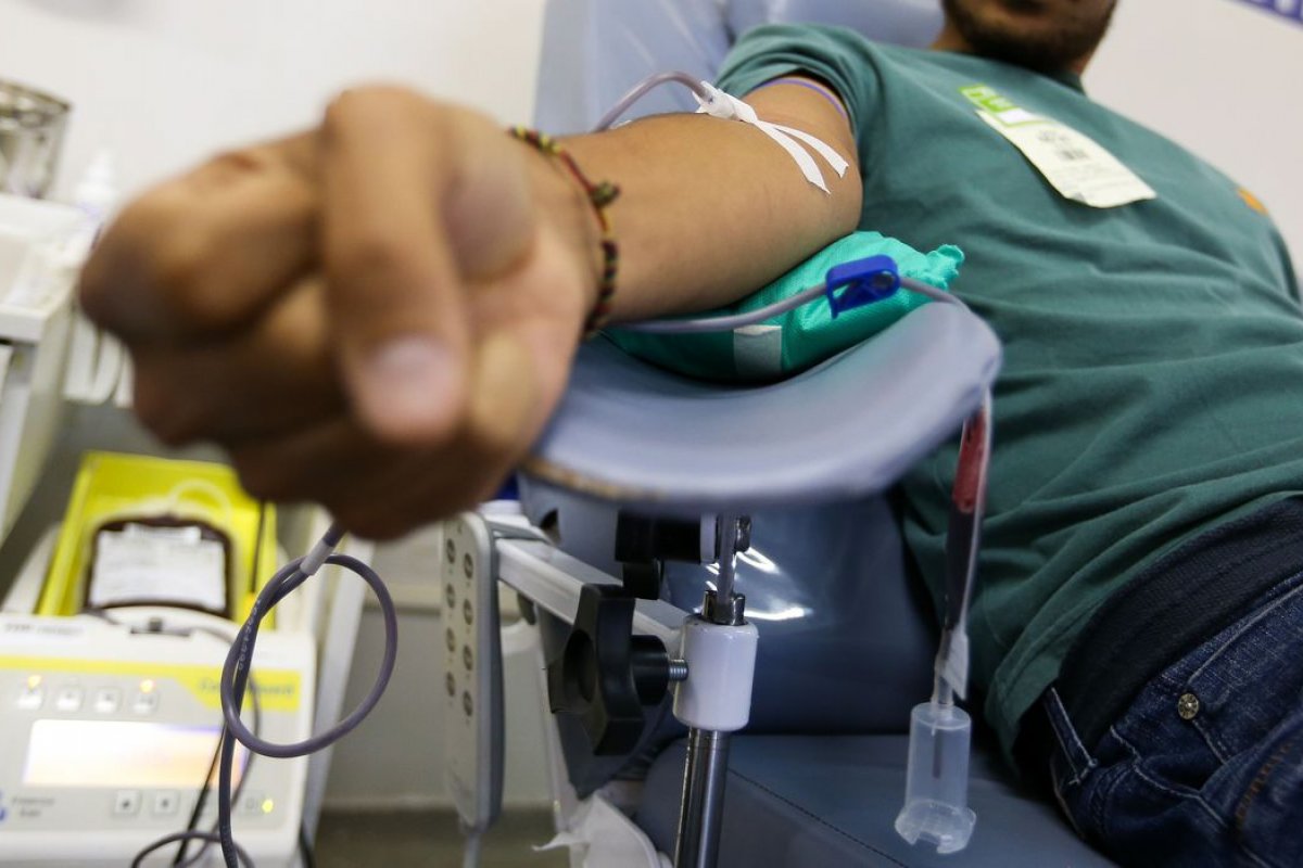 [Com pandemia de Covid-19, patamar de doação de sangue é o menor desde 2008]