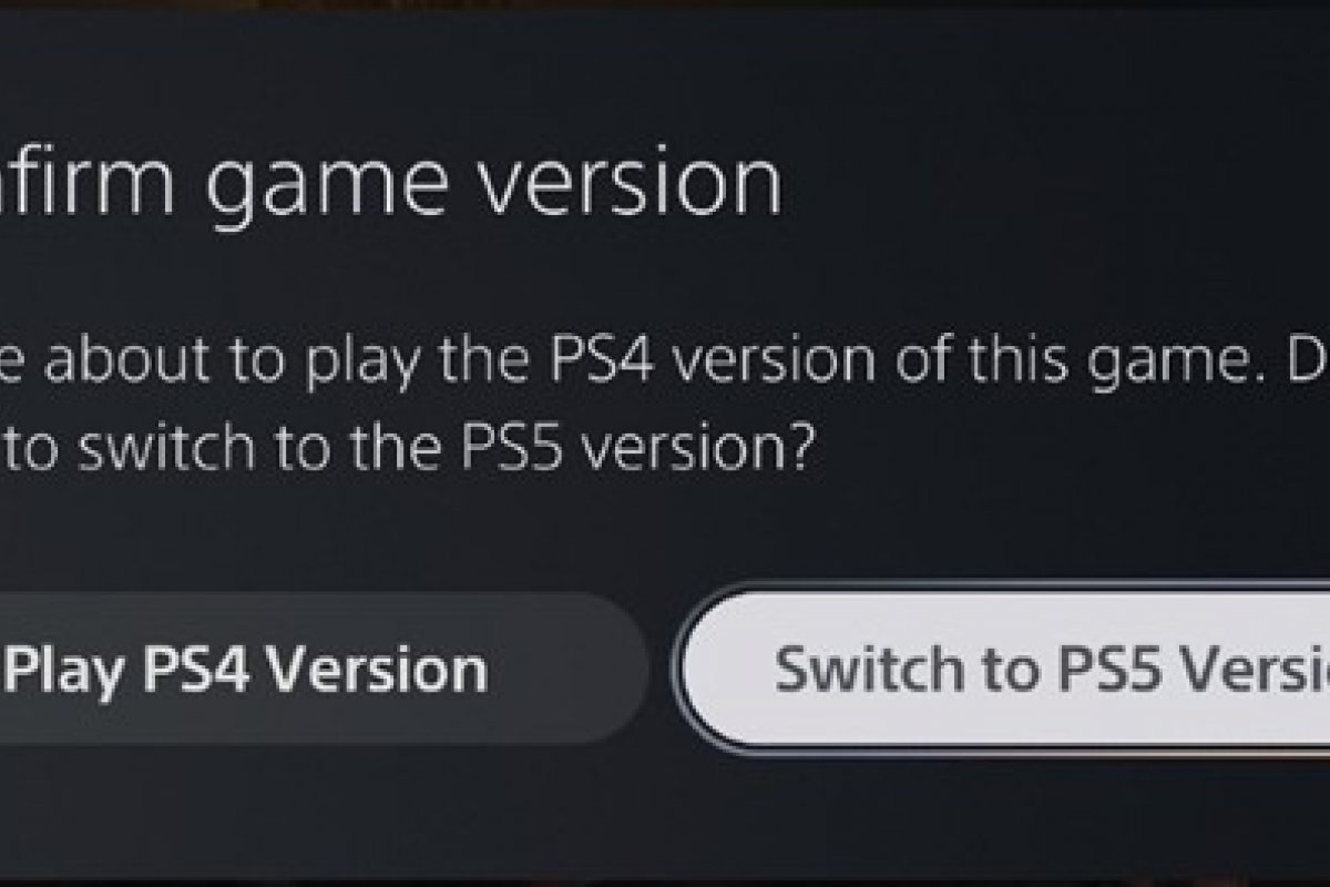 [PS5 implementa nova janela de navegação para jogos crossgen ]