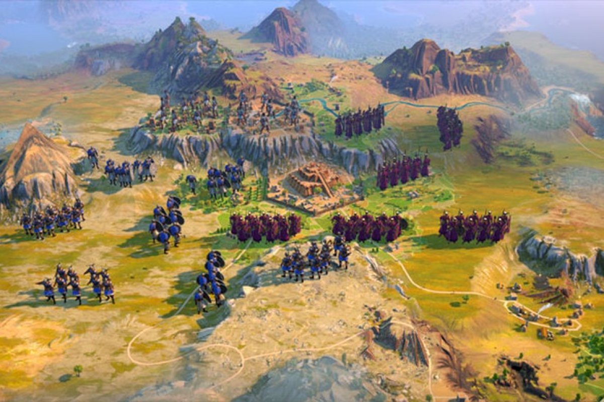 [SEGA: Humankind Game reconta a história da humanidade e permite que o jogador altere o curso da civilização ]