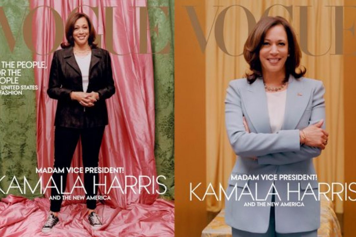 [Após críticas, Vogue irá  publicar nova capa com Kamala Harris ]