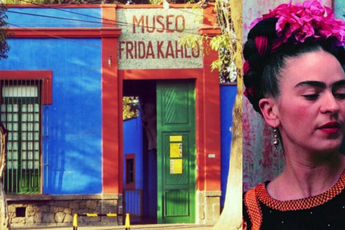 [Está no ar o Museu Virtual de Frida Kahlo que permite visitar a casa onde a artista nasceu]