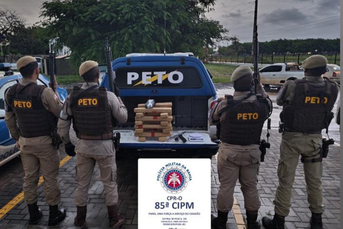 [Paulista é preso com 19 quilos de maconha no oeste da Bahia]