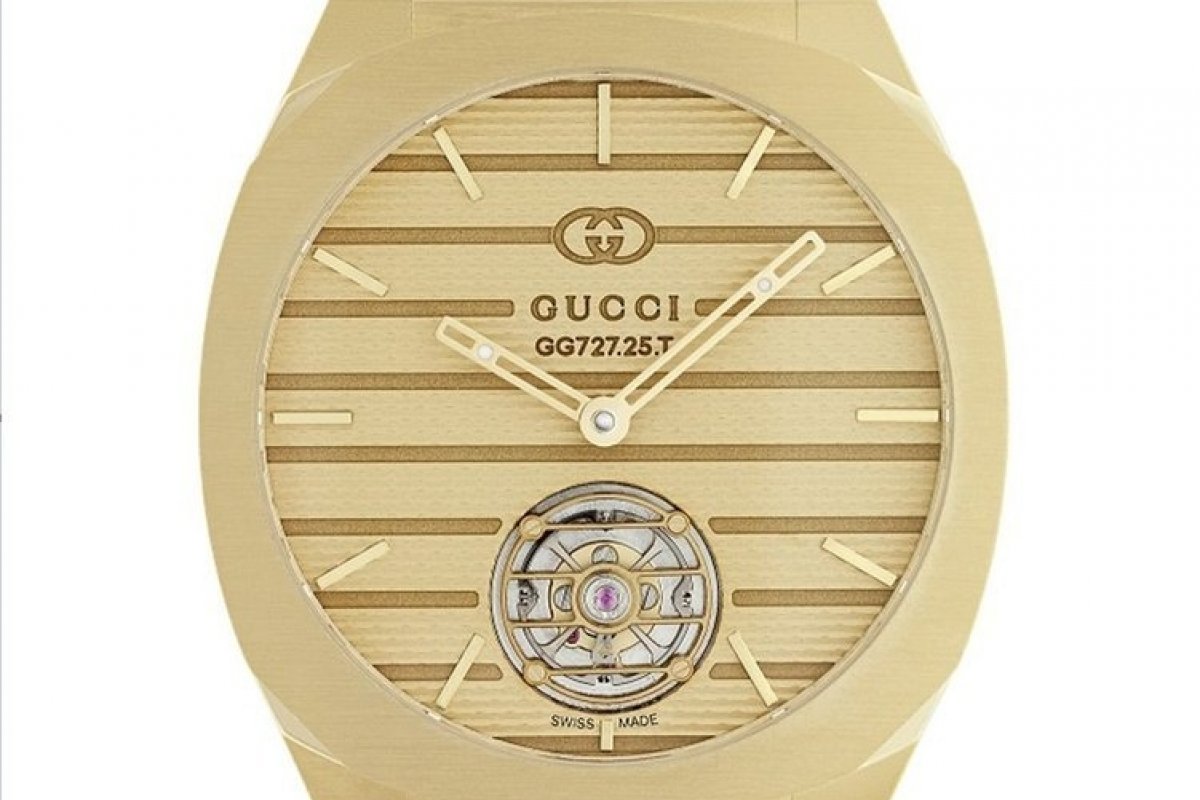 [Depois da linha de joias finas lançada em 2019, Gucci lança linha de alta relojoaria! ]