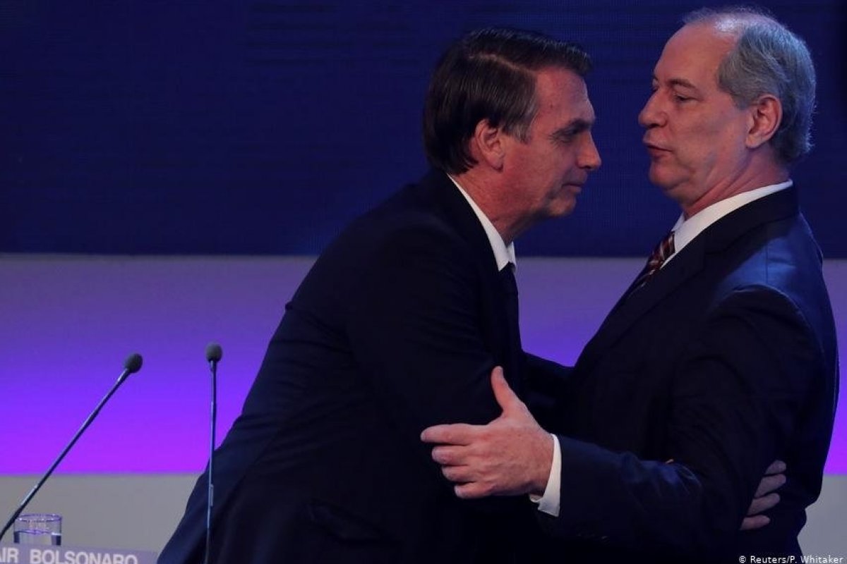 [Barroso envia à PGR queixa-crime de Ciro Gomes contra Bolsonaro ]