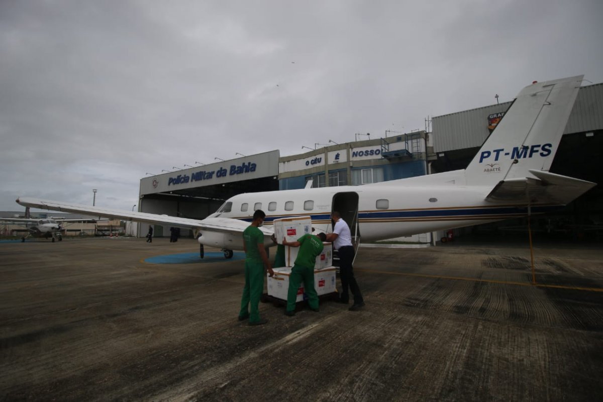 [Covid-19: mais de 245 mil doses de vacinas são enviadas para cidades da Bahia]