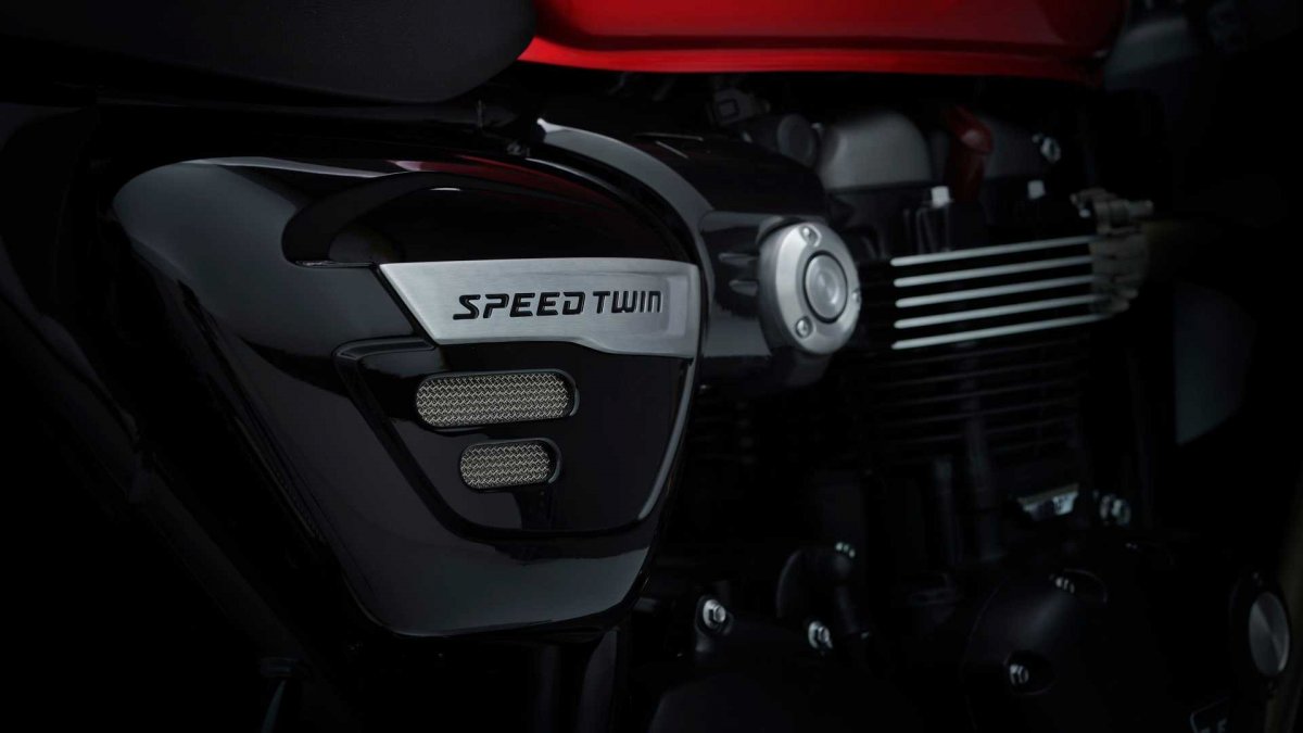 [Triumph Speed Twin ganha atualizações de motor e mais tecnologia na Europa  ]