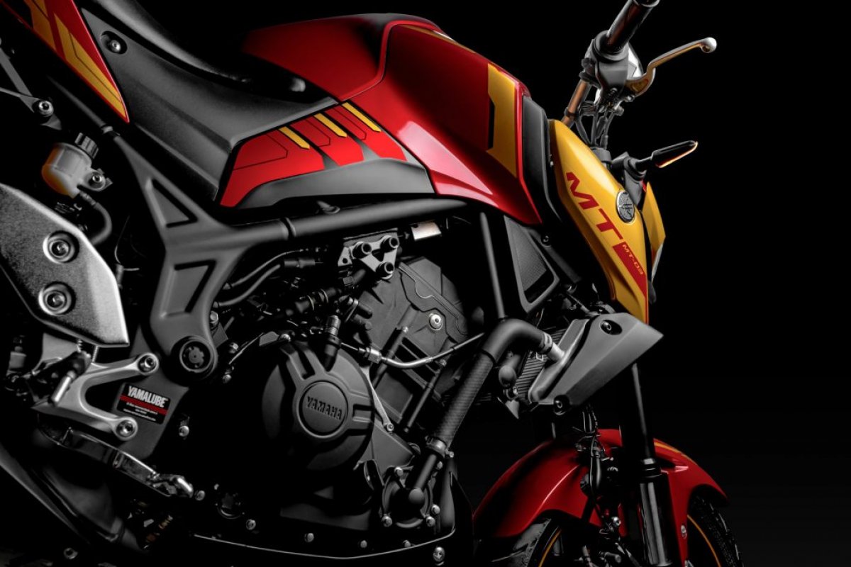 [Yamaha MT-03 ganha série “Homem de Ferro” com 480 unidades ]